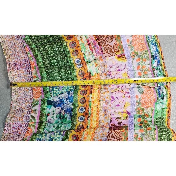 Alice + Olivia Womens 2 Jojo Printed Tiered Ruffle Boho Miniskirt NWT - Picture 12 of 14